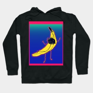 Neon Angry Banana Hoodie